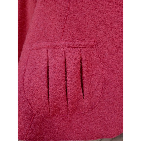 Beyond Threads Women's Brick Color Alpaca Wool‎ Jacket Colorful Liner Peru L - Picture 6 of 11